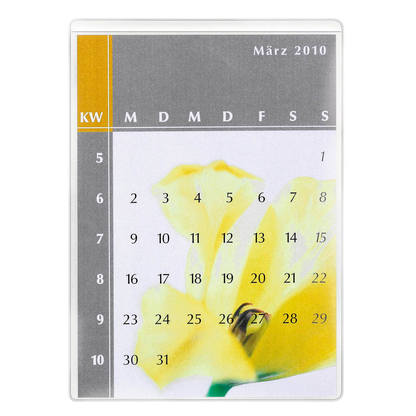 Artikelbild 2 für DURABLE Selbstklebetaschen glatt DIN A6, 25 St., Artikelnummer 509356