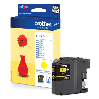 Artikelbild für brother LC-121Y gelb Druckerpatrone, Artikelnummer 771600