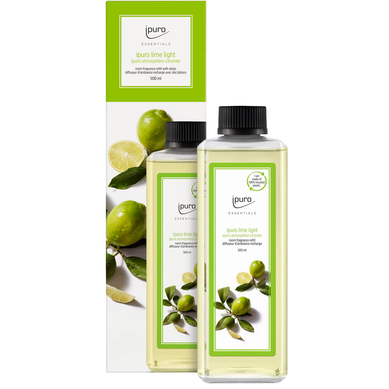 ipuro Raumduft-Nachfüller ESSENTIALS lime light Citrus 500 ml, 1 St