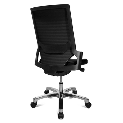 Artikelbild 8 für Topstar Bürostuhl Autosynchron®-2 Alu, AU2090 BI0 Stoff schwarz, Gestell alu, Artikelnummer 798678