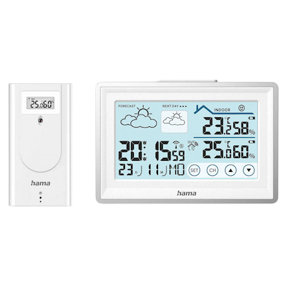 Artikelbild für hama Bahamas Wetterstation weiß, Artikelnummer 501227
