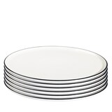 Artikelbild 1 für ID Fine Pizzateller Modest Black Mesa grau Ø 33,0 cm, 6 St., Artikelnummer 634166