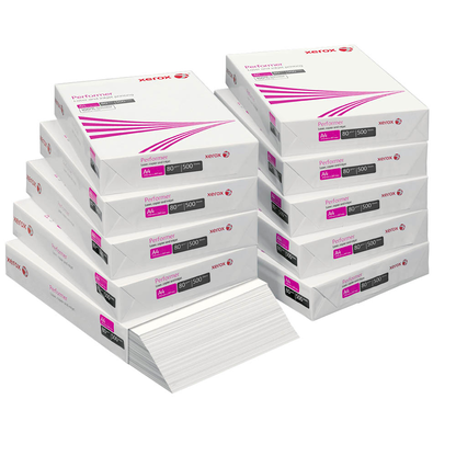Artikelbild 3 für 15 + 5 GRATIS: xerox Kopierpapier Performer DIN A4 80 g/qm 15x 500 Blatt + GRATIS 5x 500 Blatt, Artikelnummer 117159