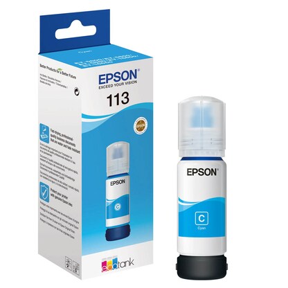 Artikelbild für EPSON 113/T06B2 cyan Tintenflasche, Artikelnummer 125662