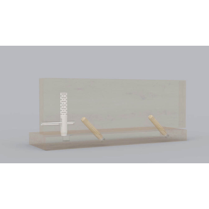 Artikelbild 6 für HAMMERBACHER Regalschrank 964S4, V964S4/G/6/BS grafit, buche 40,0 x 42,0 x 215,6 cm, 1 St., Artikelnummer 380426