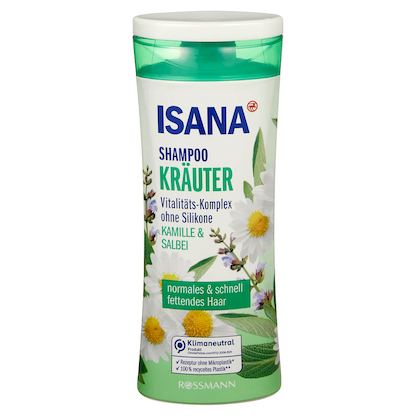 Artikelbild 2 für ISANA KRÄUTER Shampoo 300 ml, Artikelnummer 547247