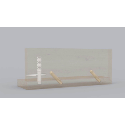 Artikelbild 7 für HAMMERBACHER Regalschrank 964S4, V964S4/G/6/BS grafit, buche 40,0 x 42,0 x 215,6 cm, 1 St., Artikelnummer 380426