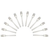 Artikelbild 1 für solex® Dessertgabeln Maya silber, 12 St., Artikelnummer 986815