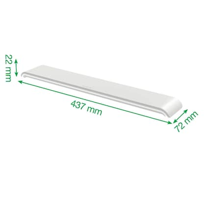 Artikelbild 7 für LEITZ Tastatur-Handballenauflage Ergo Cosy grau, Artikelnummer 652772