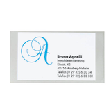 Artikelbild 1 für Probeco Visitenkartentasche selbstklebend transparent, für 1 Visitenkarte, 100 St., Artikelnummer 128009