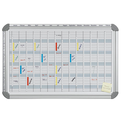 Artikelbild für FRANKEN EuroLine® 5000 Jahresplaner, Monatseinteilung 94,5 x 61,5 cm, Artikelnummer 343499