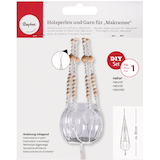 Artikelbild 1 für Rayher Makramee-Set Blumenampel natur, Artikelnummer 198873