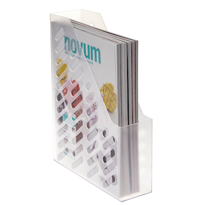 Artikelbild für Stehsammler 1601-T-63D weiß-transparent Kunststoff, DIN A4, 1 St., Artikelnummer 831687