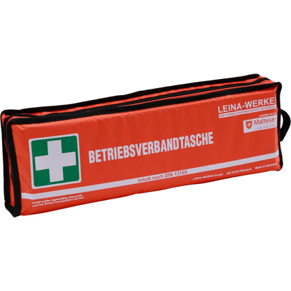 Artikelbild für LEINA-WERKE Erste-Hilfe-Tasche Betriebsverbandtasche DIN 13169 orange, Artikelnummer 430197