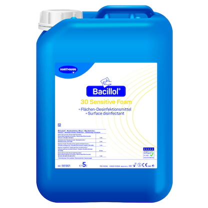 Artikelbild für HARTMANN 30 Sensitive Foam Desinfektionsmittel 5,0 l, Artikelnummer 788127