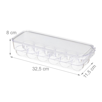 Artikelbild 5 für relaxdays Eierbox transparent, 1 St., Artikelnummer 445971