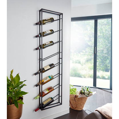 Artikelbild 7 für WOHNLING Weinregal schwarz 36,0 x 8,0 x 150,0 cm, 1 St., Artikelnummer 166399