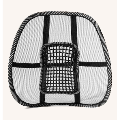 Artikelbild für Swedish Posture® Lendenwirbelstütze Rückenstütze für Bürostuhl schwarz für Bürostühle, 1 St., Artikelnummer 235909