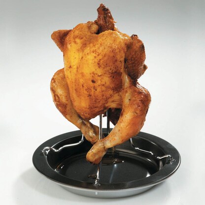 Artikelbild 2 für WESTMARK Hähnchenbräter silber Ø 20,7 cm, 1 St., Artikelnummer 710543