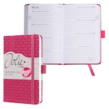 Artikelbild 1 für SIGEL Buchkalender Jolie 2026 fuchsia pink, 1 St., Artikelnummer 568828
