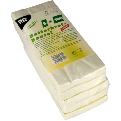 Artikelbild für PAPSTAR Butterbrottüten, 500 St., Artikelnummer 119653