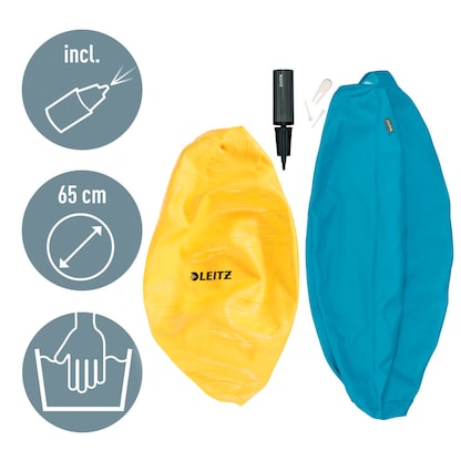 Artikelbild 4 für LEITZ Ergo Cosy Sitzball blau 65,0 cm, Artikelnummer 793937