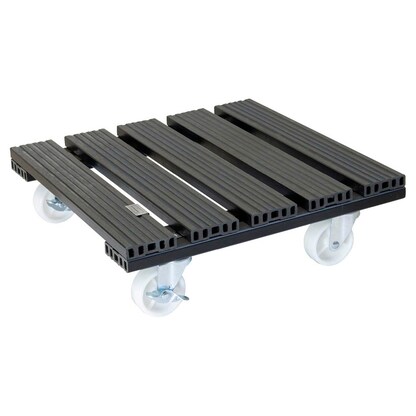 Artikelbild für WAGNER® design yourself Pflanzenroller WPC GH 0540 Kunststoff, Ø 38,5 cm anthrazit quadratisch, 1 St., Artikelnummer 418667