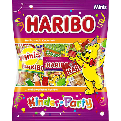 Artikelbild für HARIBO Kinder-Party Fruchtgummi 14 St./250,0 g, Artikelnummer 171551