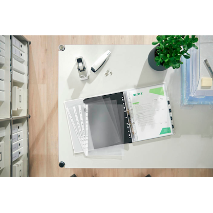 Artikelbild 15 für LEITZ Prospekthüllen 4770 DIN A4 glasklar glatt 0,08 mm, 100 St., Artikelnummer 578625