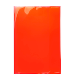 Artikelbild 1 für HERMA Heftumschlag PLUS transparent/rot DIN A4, Artikelnummer 608439