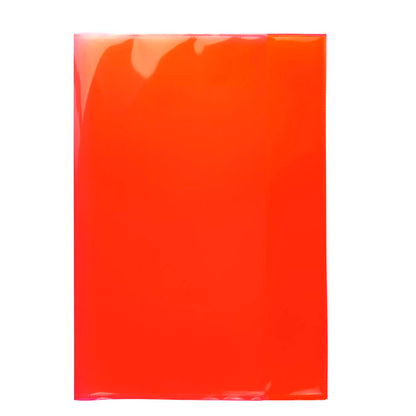 Artikelbild für HERMA Heftumschlag PLUS transparent/rot DIN A4, Artikelnummer 608439