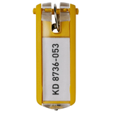 Artikelbild 1 für DURABLE Schlüsselanhänger KEY CLIP gelb, 6 St., Artikelnummer 569624