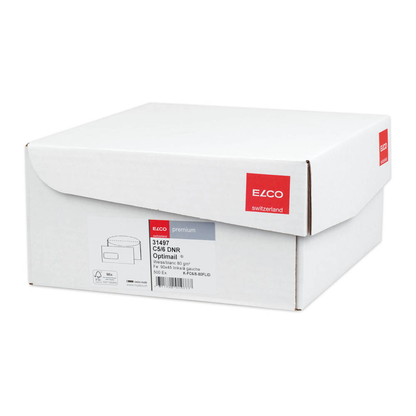 Artikelbild 2 für ELCO Briefumschläge Premium DIN lang+ mit Fenster hochweiß nassklebend 500 St., Artikelnummer 358996