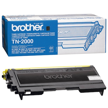 Artikelbild für AKTION: brother TN-2000 schwarz Toner, Artikelnummer 732404
