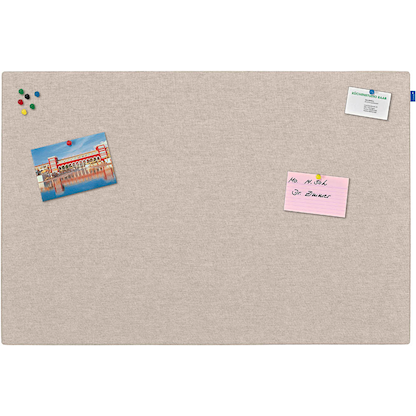 Artikelbild für Legamaster Pinnwand BOARD-UP Akustik 75,0 x 100,0 cm Textil beige, Artikelnummer 161994