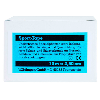 Artikelbild 3 für SÖHNGEN Tape 1009208 weiß 2,5 cm x 10,0 m, 1 St., Artikelnummer 426694