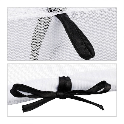 Artikelbild 6 für relaxdays Fliegenhaube weiß, schwarz, 1 St., Artikelnummer 562324