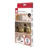 Artikelbild 1 für Rayher Gießformen Silikon Lichthäuser grau, Artikelnummer 171888