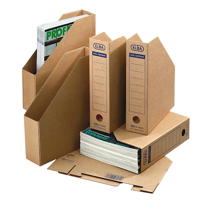 Artikelbild 3 für ELBA Archiv-Stehsammler tric system braun, 12 St., Artikelnummer 748681