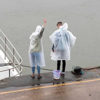 Artikelbild 3 für relaxdays unisex Einweg-Regenponcho transparent Einheitsgröße 20 St., Artikelnummer 966248