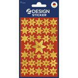 Artikelbild 1 für AVERY Zweckform Klebenummern Sterne mit Zahlen 1-24, gold, 66 Etiketten, Artikelnummer 723649