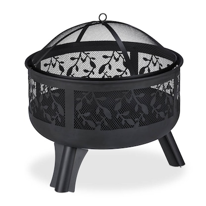 Artikelbild 4 für relaxdays Feuerschale schwarz 60,0 cm, Artikelnummer 445302