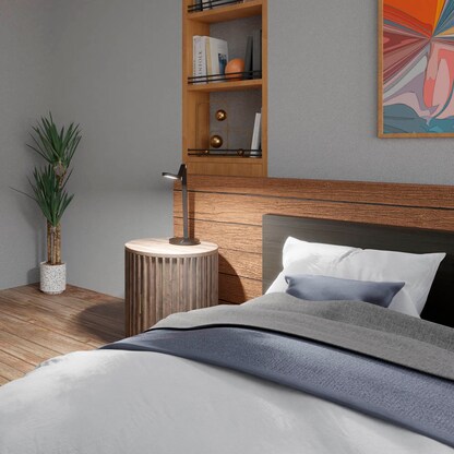 Artikelbild 2 für Hansa Cascade LED Schreibtischlampe schwarz 7 Watt, Artikelnummer 496097