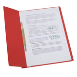 Artikelbild 1 für Einhakhefter Karton rot DIN A4, halber Deckel, 20 St., Artikelnummer 234740