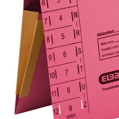 Artikelbild 7 für ELBA Pendelhefter Karton rot DIN A4 1x Amtsheftung, 1 St., Artikelnummer 258289