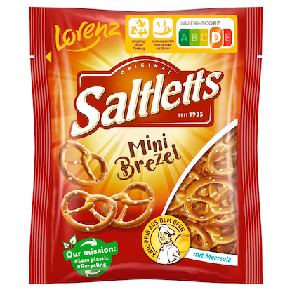 Artikelbild für Saltletts Mini Brezel Gebäck 20x 40,0 g, 1 St., Artikelnummer 917498
