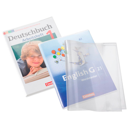 Artikelbild für HERMA Buchumschlag Workbook transparent DIN A4, Artikelnummer 608418