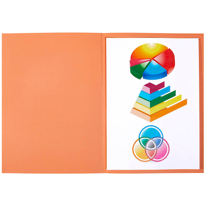 Artikelbild 4 für ELBA Aktendeckel Smart Line DIN A4 orange, 100 St., Artikelnummer 671691