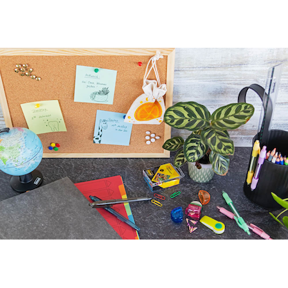 Artikelbild 9 für Idena Pinnwand 40,0 x 30,0 cm Kork braun, Artikelnummer 143036