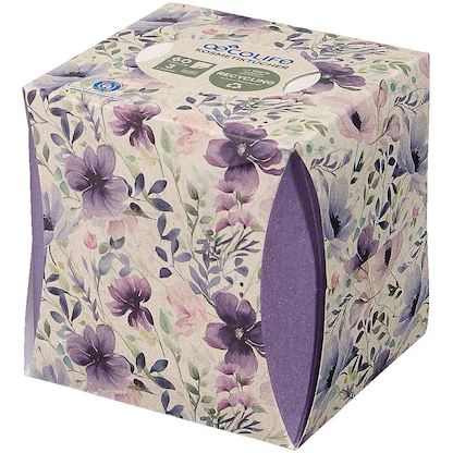 Artikelbild 4 für oecolife Kosmetiktücherbox 3-lagig weiß, 1 St., Artikelnummer 671739